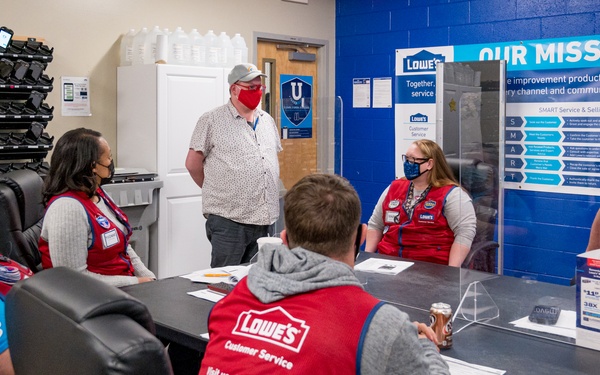 FEMA Mitigation available at Mayfield Lowes store