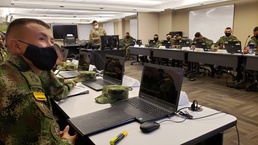 Colombian Army Junior NCO descend on WHINSEC