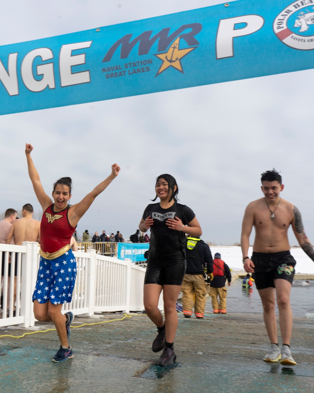 Great Lakes Hosts Annual Polar Bear Plunge