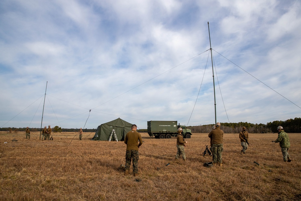 U.S. Navy Seabees and Marine Engineers Commence Winter Pioneer 2022