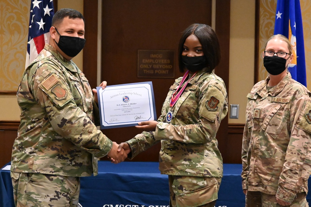Team Pope Graduates Newest Airman Leadership School Class
