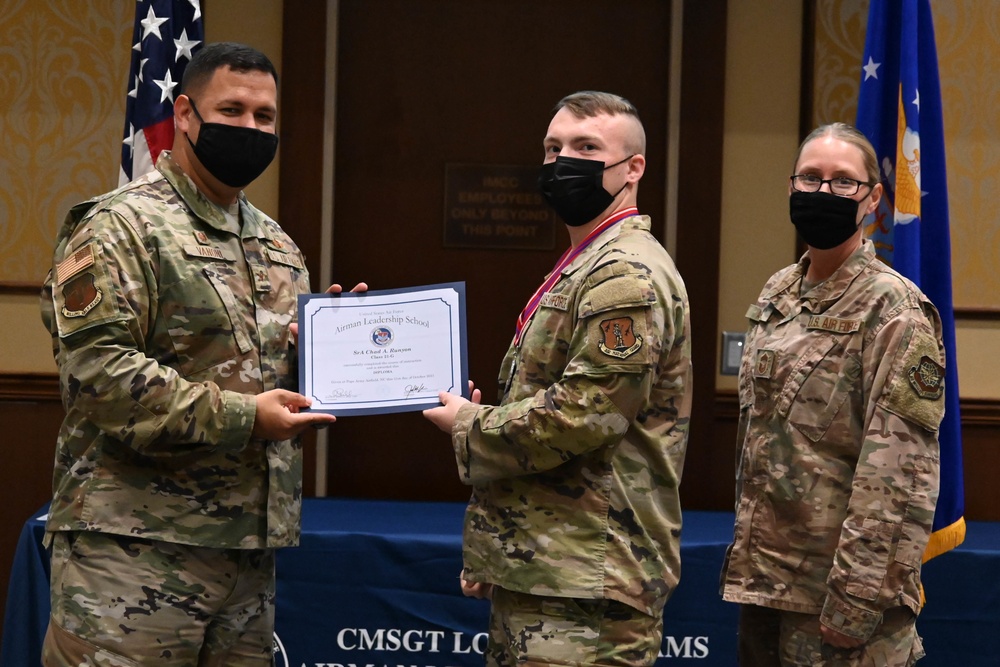 Team Pope Graduates Newest Airman Leadership School Class