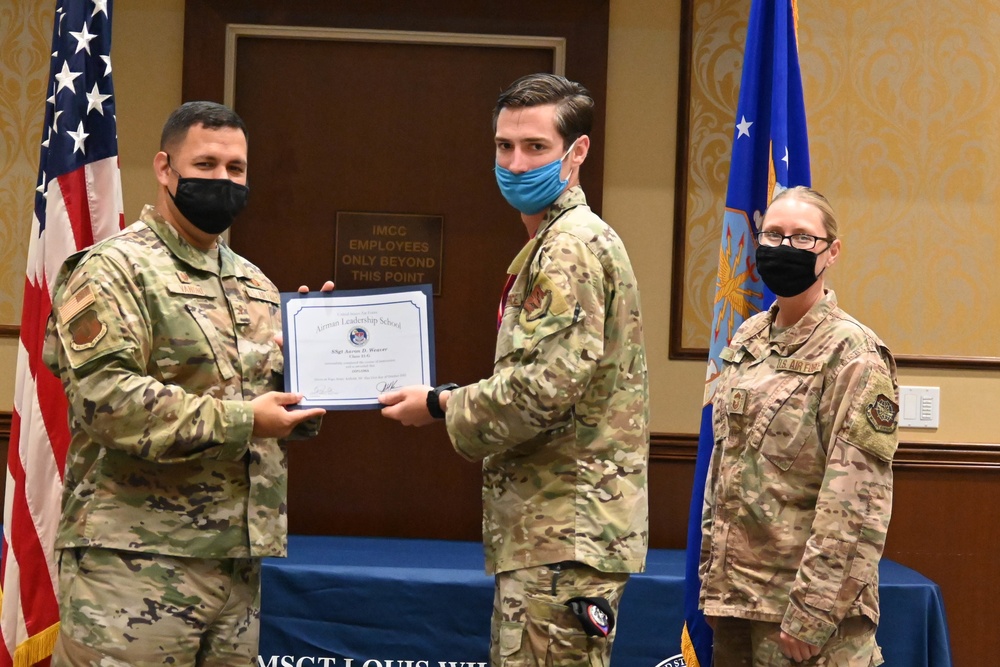 Team Pope Graduates Newest Airman Leadership School Class
