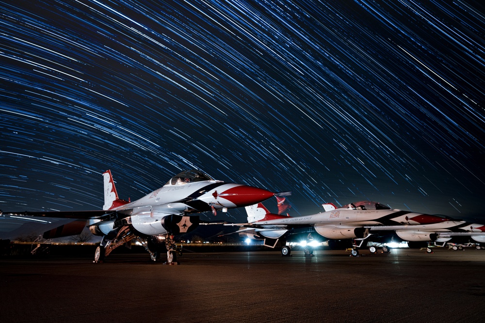 Starry night in Fort Huachuca