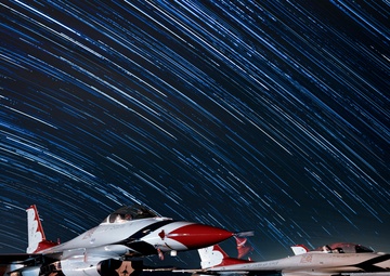 Starry night in Fort Huachuca