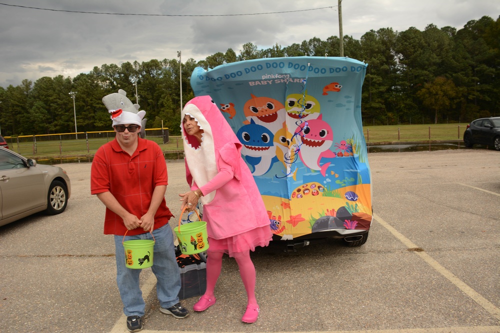 Team Pope Celebrates Halloween during FallFest 2021