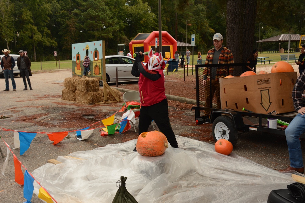 Team Pope Celebrates Halloween during FallFest 2021