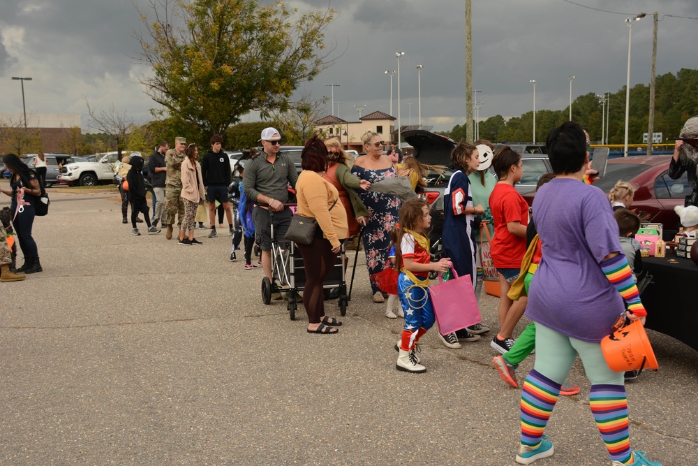 Team Pope Celebrates Halloween during FallFest 2021