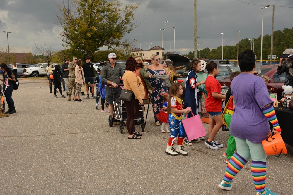 Team Pope Celebrates Halloween during FallFest 2021