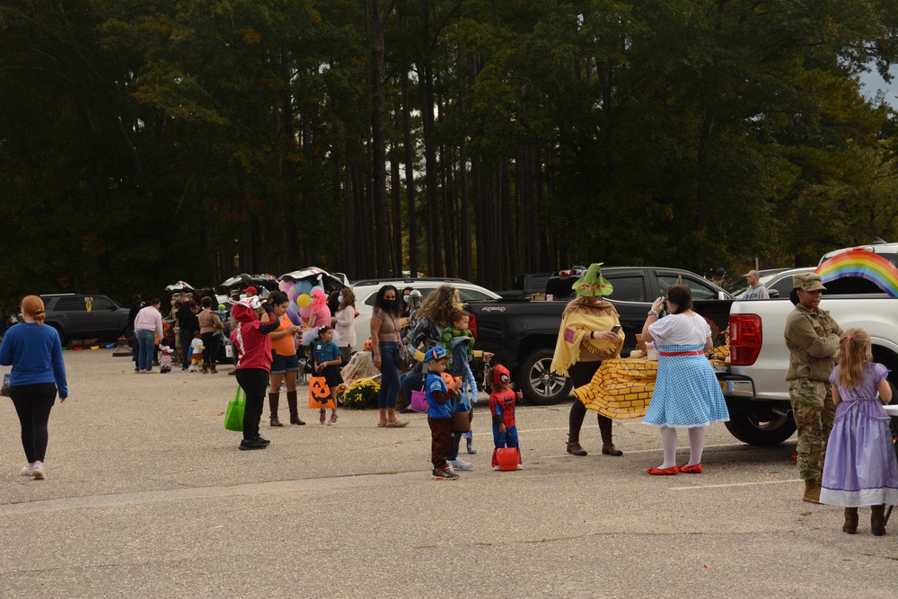Team Pope Celebrates Halloween during FallFest 2021