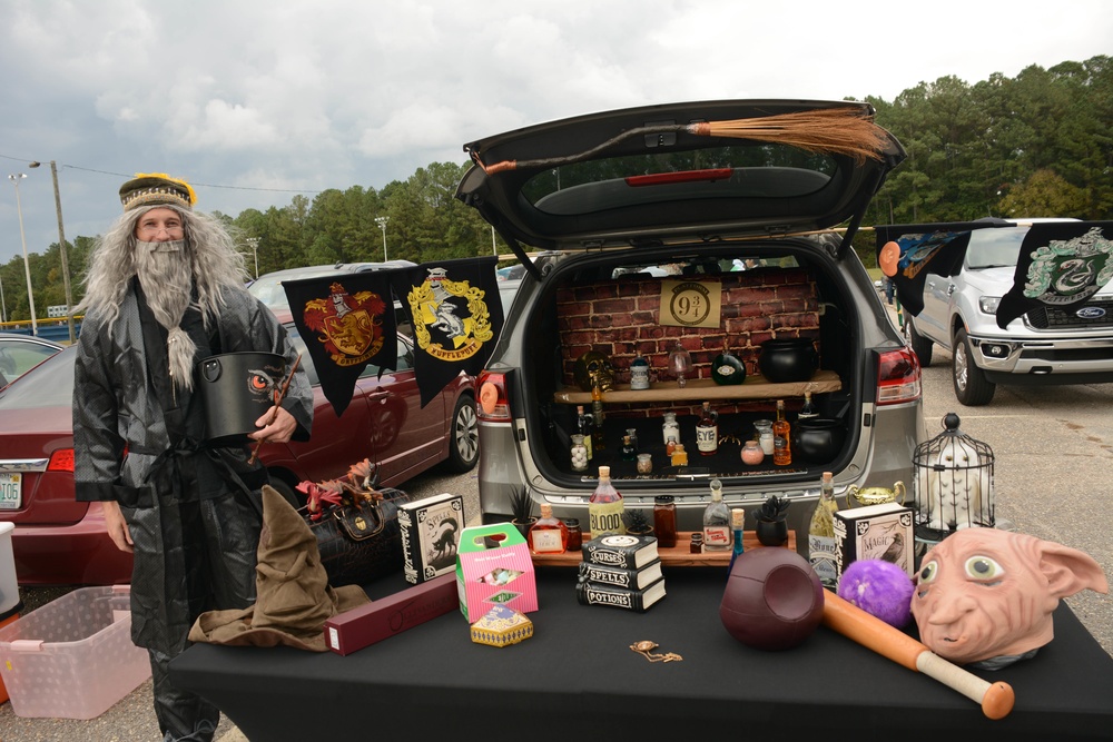 Team Pope Celebrates Halloween during FallFest 2021
