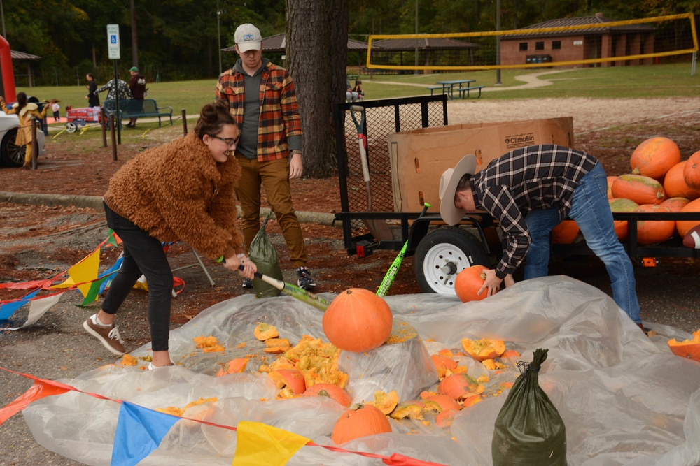 Team Pope Celebrates Halloween during FallFest 2021