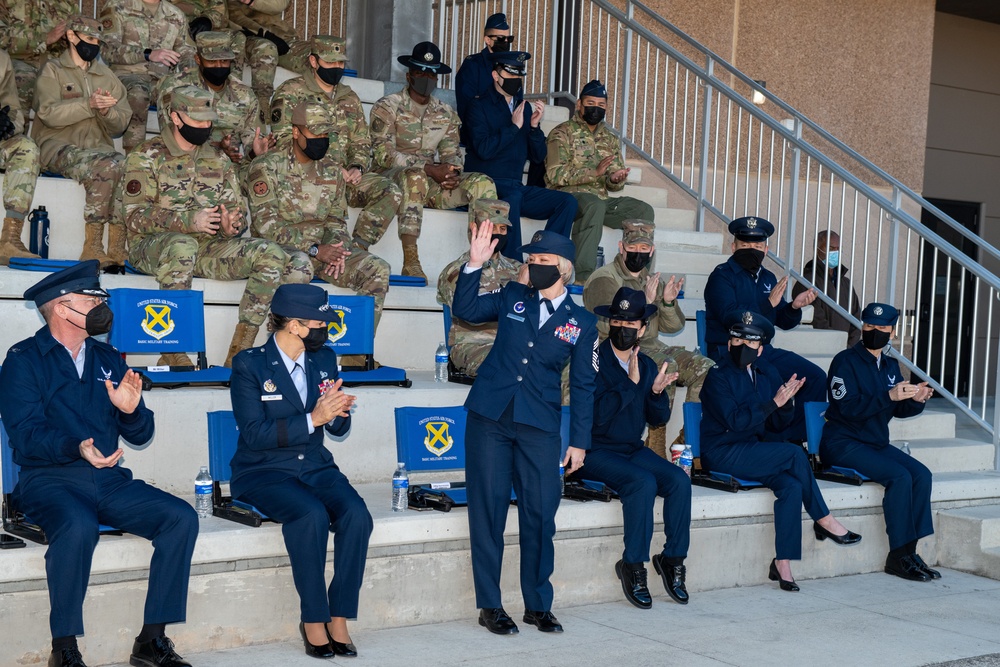 DVIDS Images U.S. Air Force BMT Graduation 13 Jan 2022 [Image 3 of 22]