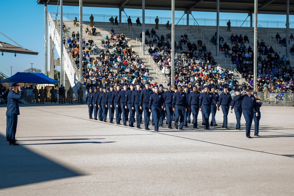 U.S. Air Force BMT Graduation 13 Jan 2022