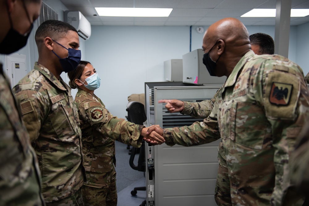 SEA Whitehead visits Puerto Rico National Guard