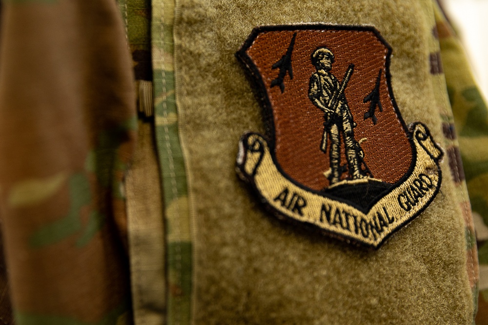103rd Airlift Wing, Connecticut Air National Guard aids health care workers at COVID-19 test site.