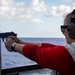 USS Carl Vinson (CVN 70) Sailors Conduct Small-Arms Weapons Training in Philippine Sea