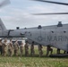 HMH-466 works with the U.S. Army's 1st Battalion, 1st Air Defense Artillery during an external lift