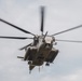 HMH-466 works with the U.S. Army's 1st Battalion, 1st Air Defense Artillery during an external lift