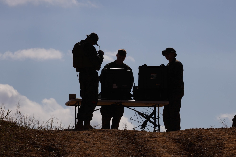 3rd LSB Battalion Field Exercise I: Marines and Sailors conduct engineer support operations