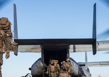 Winter Fury 22: Marines Arrive in Moses Lake