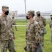 Brig. Gen. Jan Norris and Command Sgt. Maj. Randy Gillespie Visit 1TSB