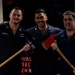 Gridley conducts a pinning ceremony