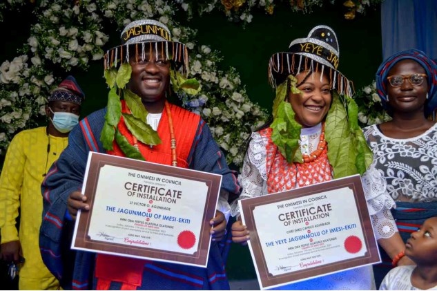 Sailor Receives Honorary Title and Award From Nigerian Monarch