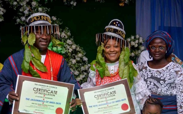 Sailor Receives Honorary Title and Award From Nigerian Monarch