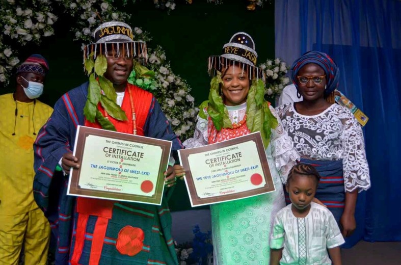 Sailor Receives Honorary Title and Award From Nigerian Monarch