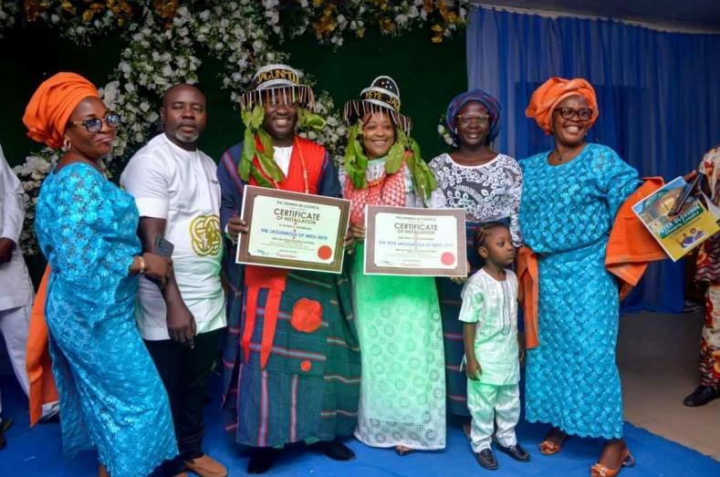 Sailor Receives Honorary Title and Award From Nigerian Monarch
