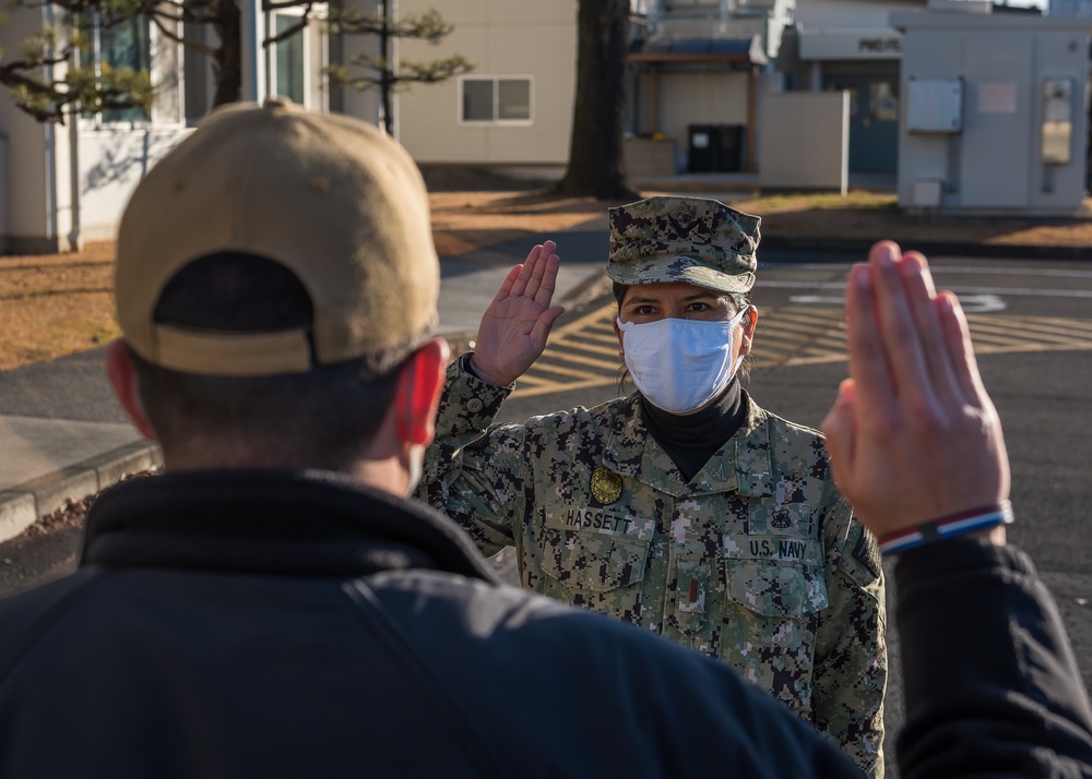 Commissioning Ceremony Onboard NAF Atsugi