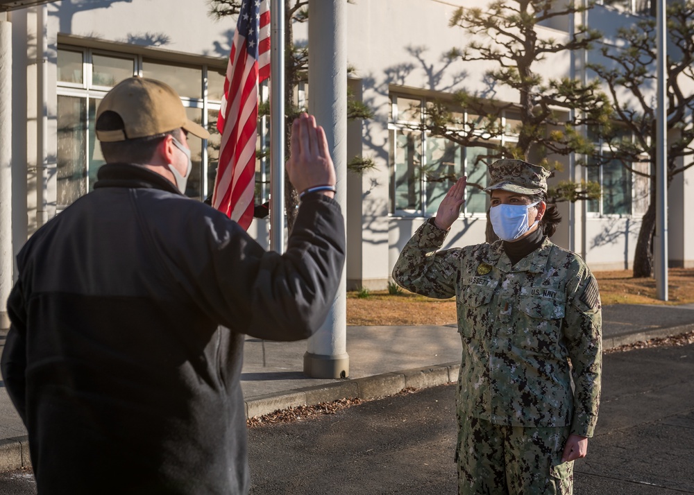 Commissioning Ceremony Onboard NAF Atsugi