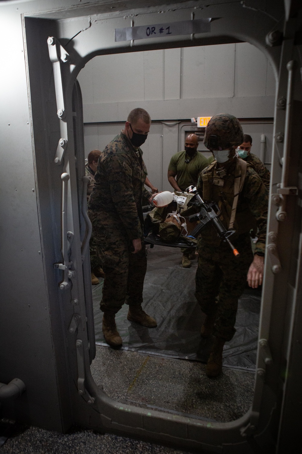 1st Medical Battalion Trains At The Naval Expeditionary Medical Training Institute