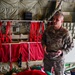 C-130 Delivers Santa to Team Pope
