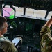 C-130 Delivers Santa to Team Pope