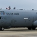 C-130 Delivers Santa to Team Pope