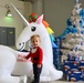 C-130 Delivers Santa to Team Pope