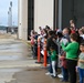 C-130 Delivers Santa to Team Pope