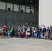 C-130 Delivers Santa to Team Pope