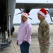 C-130 Delivers Santa to Team Pope