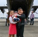 C-130 Delivers Santa to Team Pope