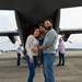C-130 Delivers Santa to Team Pope