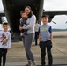 C-130 Delivers Santa to Team Pope