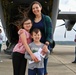 C-130 Delivers Santa to Team Pope