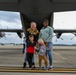 C-130 Delivers Santa to Team Pope