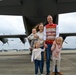 C-130 Delivers Santa to Team Pope
