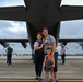 C-130 Delivers Santa to Team Pope