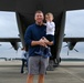 C-130 Delivers Santa to Team Pope