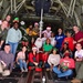 C-130 Delivers Santa to Team Pope